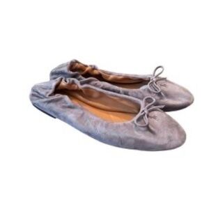 POLO The Suede Pony Ballet FLATS Size 9 NEW
